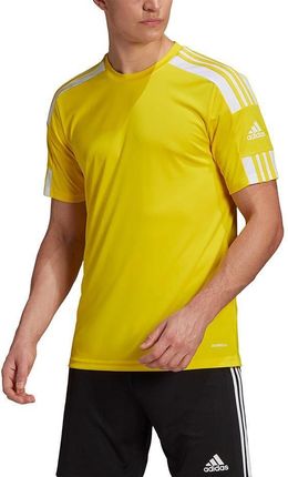Koszulka męska adidas Squadra 21 Jersey Short Sleeve żółta GN5728 - zdjęcie 2
