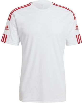 Koszulka męska adidas Squadra 21 Jersey Short Sleeve biała GN5725