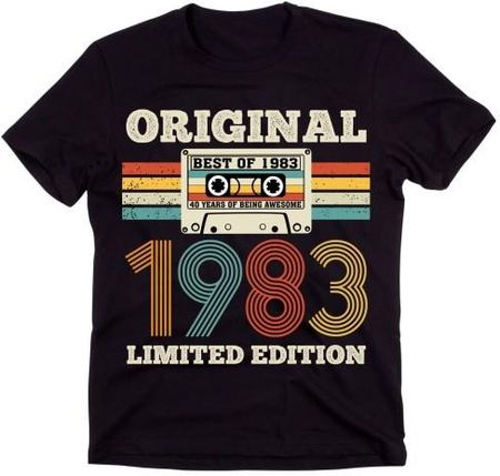 męska koszulka na 40 urodziny 1983