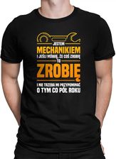 Jeśli mówię, że coś zrobię to zrobię - mechanik - męska koszulka na prezent dla mechanika - zdjęcie 1