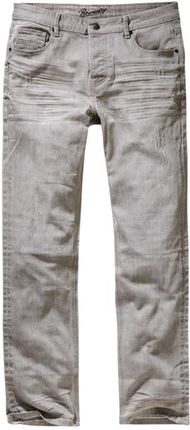 Spodnie jeansowe Brandit Jake, szare - Rozmiar:38/34