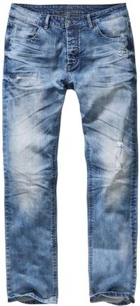 Spodnie jeansowe Brandit Will, niebieskie - Rozmiar:30/34