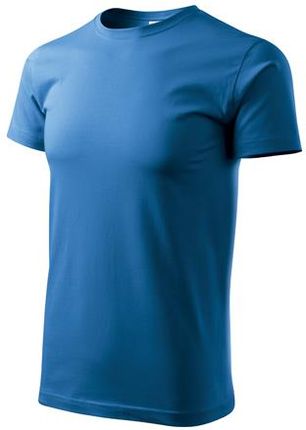 Malfini Heavy New koszulka z krótkim rękawem, niebieska, 200g/m2 - Rozmiar:XXL