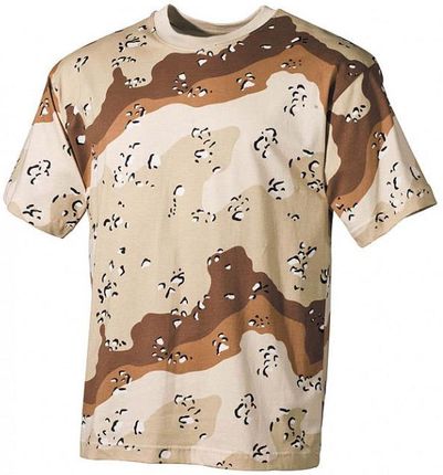 MFH BW koszulka maskująca 6 col desert, 160g/m2 - Rozmiar:M