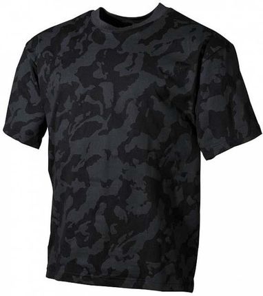 MFH BW koszulka maskująca night camo, 170g/m2 - Rozmiar:L