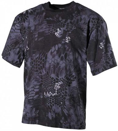 MFH BW koszulka maskująca snake black, 170g/m2 - Rozmiar:3XL