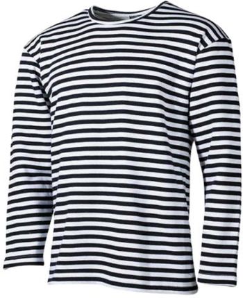 MFH marynarska koszulka z długim rękawem – czarna, zimowa - Rozmiar:XL