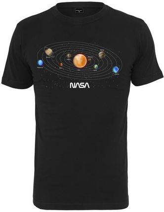 NASA męska koszulka Space, czarna - Rozmiar:L