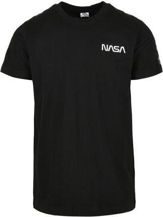 NASA męska koszulka Rocket Tape, czarna - Rozmiar:XS
