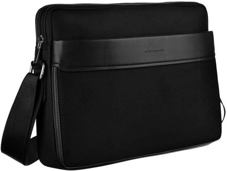Czarna torba na laptopa z kieszeniami — David Jones