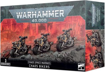 Games Workshop Warhammer 40k Chaos Space Marines Bikers