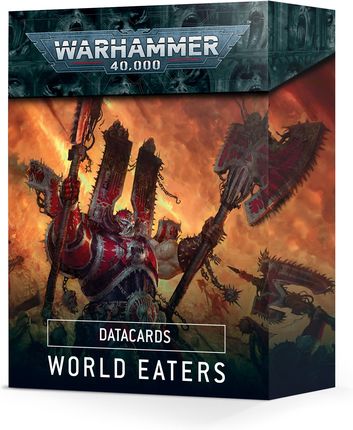 Games Workshop Warhammer 40k Datacards World Eaters