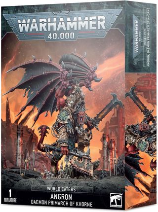 Games Workshop Warhammer 40k World Eaters Angron Daemon Primarch of Khorne