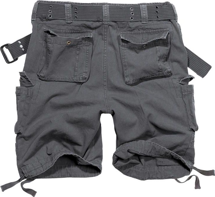 Pantaloncini Cargo Uomo Brandit Savage - Corti Vintage In Tessuto Ripstop, Con Cintura E Tasche