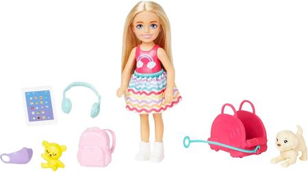 Barbie Chelsea w podróży Lalka HJY17