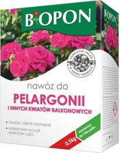 Zdjęcie Biopon Nawóz Do Pelargonii I Innych Kwiatów Balkonowych 500g (5904517363045) - Opatówek