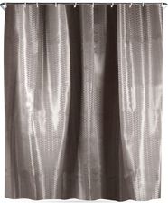 Zdjęcie Zasłona prysznicowa łazienkowa haczyki szara 180x180cm - Oświęcim