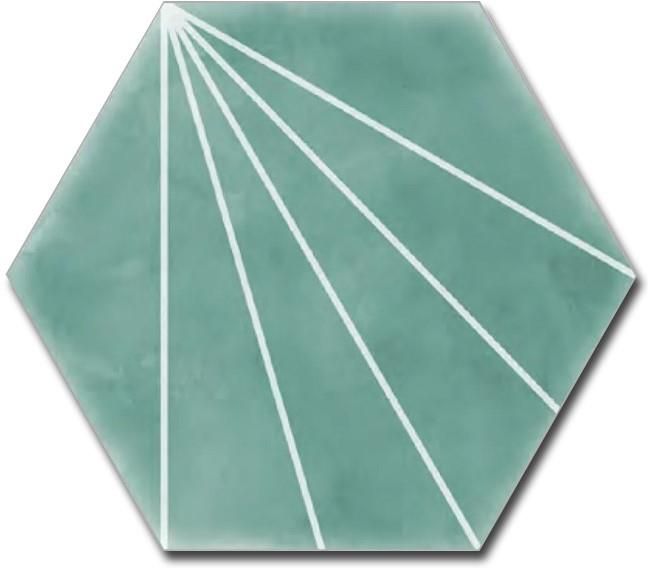 A closer look at Yellow And Aqua Scandinavian Kitchen