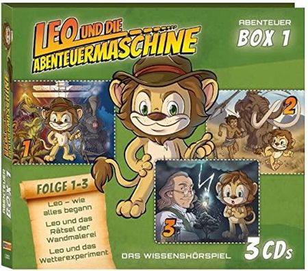 Leo & die Abenteuermaschine: 3er CD-Box Folge 1-3 (CD)