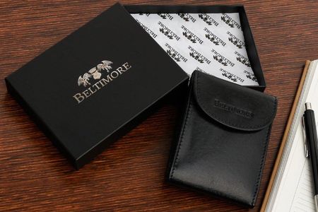Etui na wizytówki skórzane okładki portfel Beltimore G90
