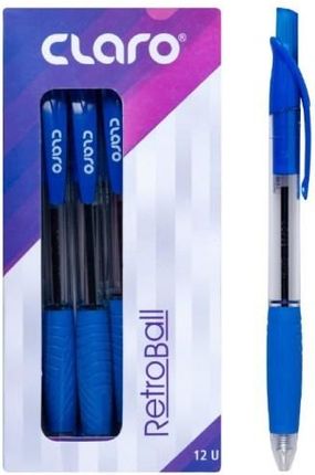 Koh-I-Noor Długopis Automatyczny Claro Retro Ball 0,7Mm Niebieski