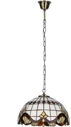 Candellux Marsala Lampa Patynowy 1X60 E27 Witrażowy (3120680)
