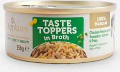 Applaws Taste Toppers Kurczak Z Dynią Marchewką i Groszkiem w Bulionie 156g