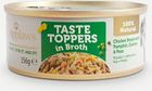 Applaws Taste Toppers Naturalna Mokra Karma dla Psów Kurczak Z Dynią Marchewką I Groszkiem W Bulionie 156g Puszka