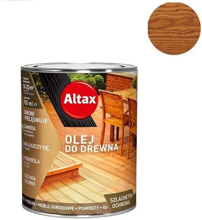 Altax Altaxin Olej do drewna 750ml Kasztan