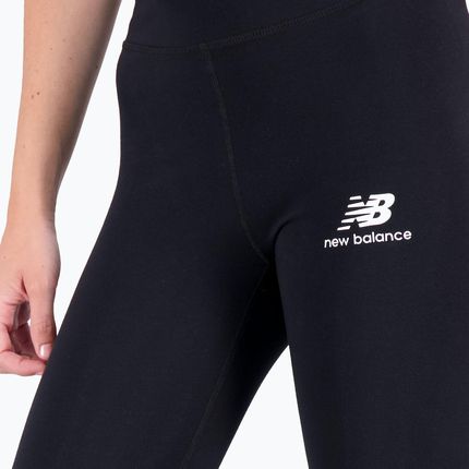 New Balance – Achiever – Czarno-zielono-szare legginsy sportowe