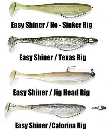 Keitech Guma Na Sandacza Kopyto Easy Shiner 4 10Cm 108578