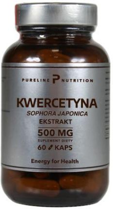 Pureline Nutrition Kwercetyna ekstrakt 500 mg 60 kaps. (5907589317718)