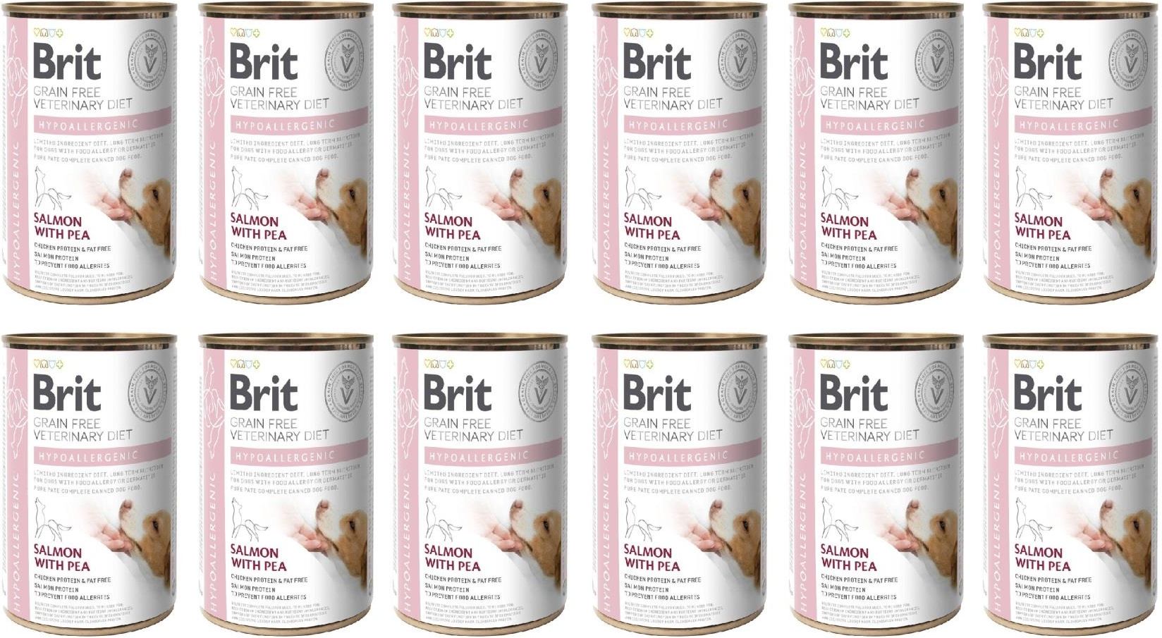 Karma Brit Veterinary Diets Dog Grain Free Hypoallergenic 12X400G