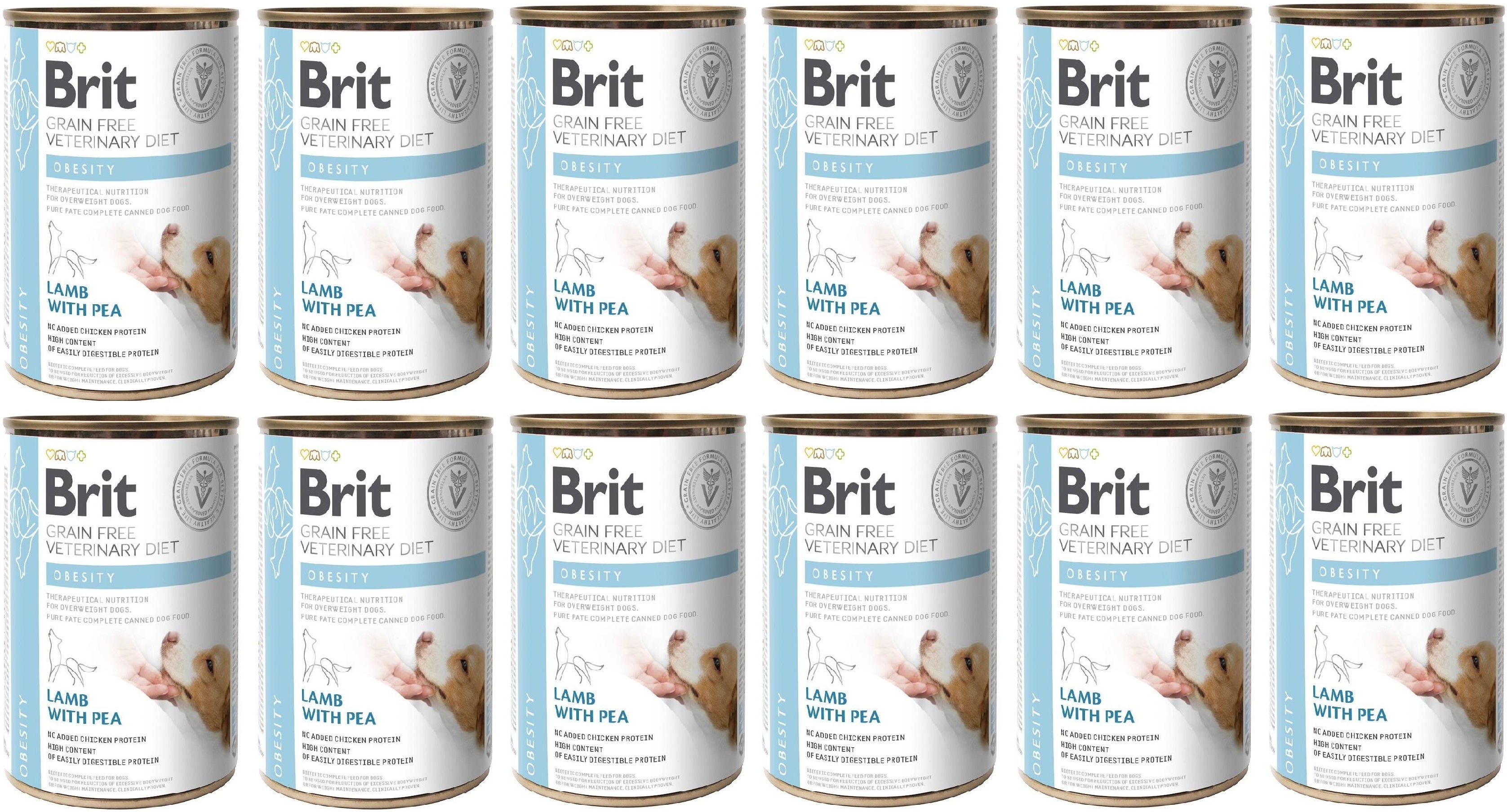 Karma Brit Veterinary Diet Obesity 12x400G - Ceny i opinie - Ceneo.pl
