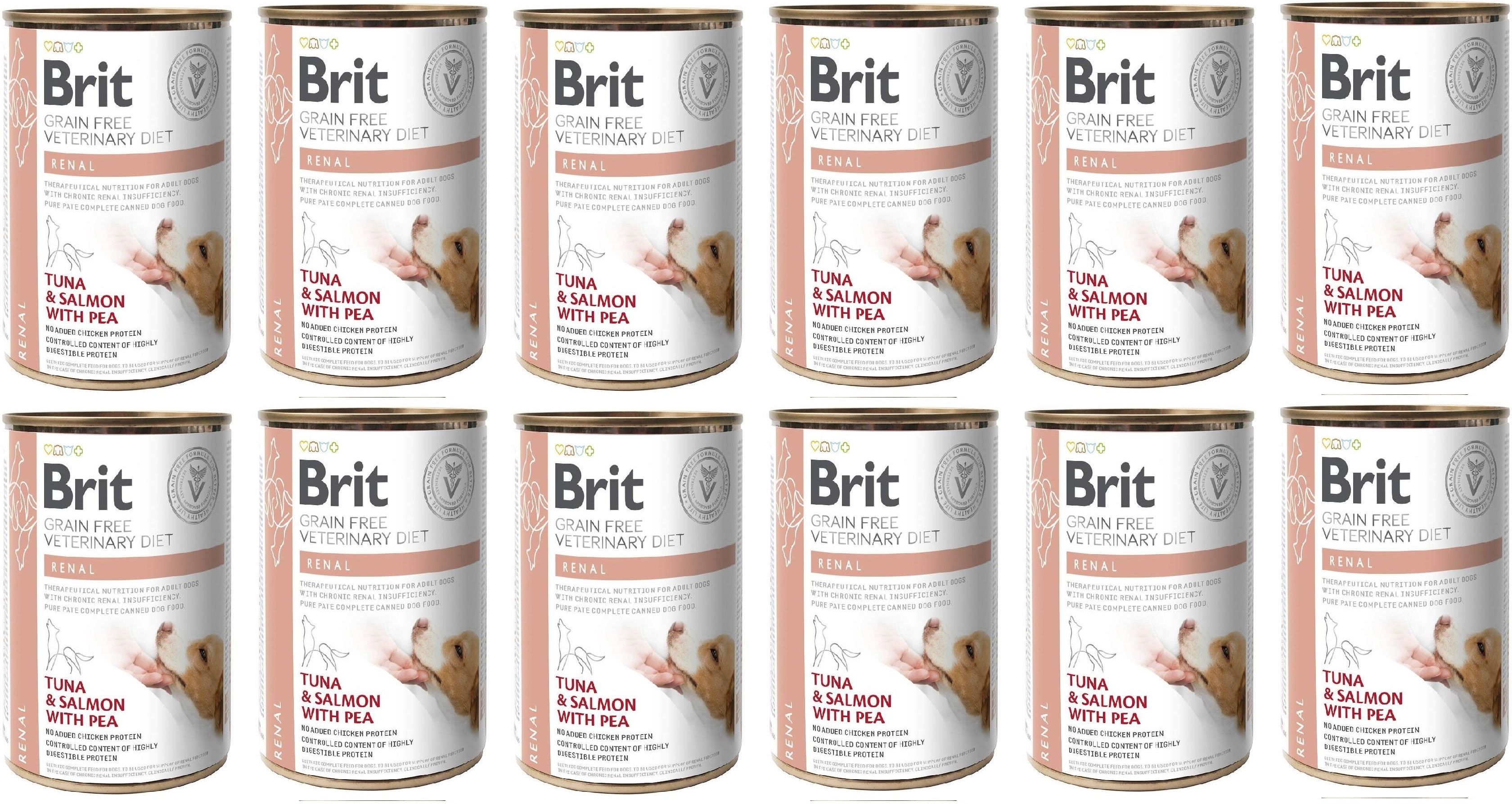 Karma Brit Veterinary Diet Renal 12x400G Ceny i opinie Ceneo.pl