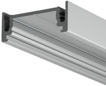 Profil aluminiowy LED SURFACE14.v2 anodowany z kloszem - 2mb
