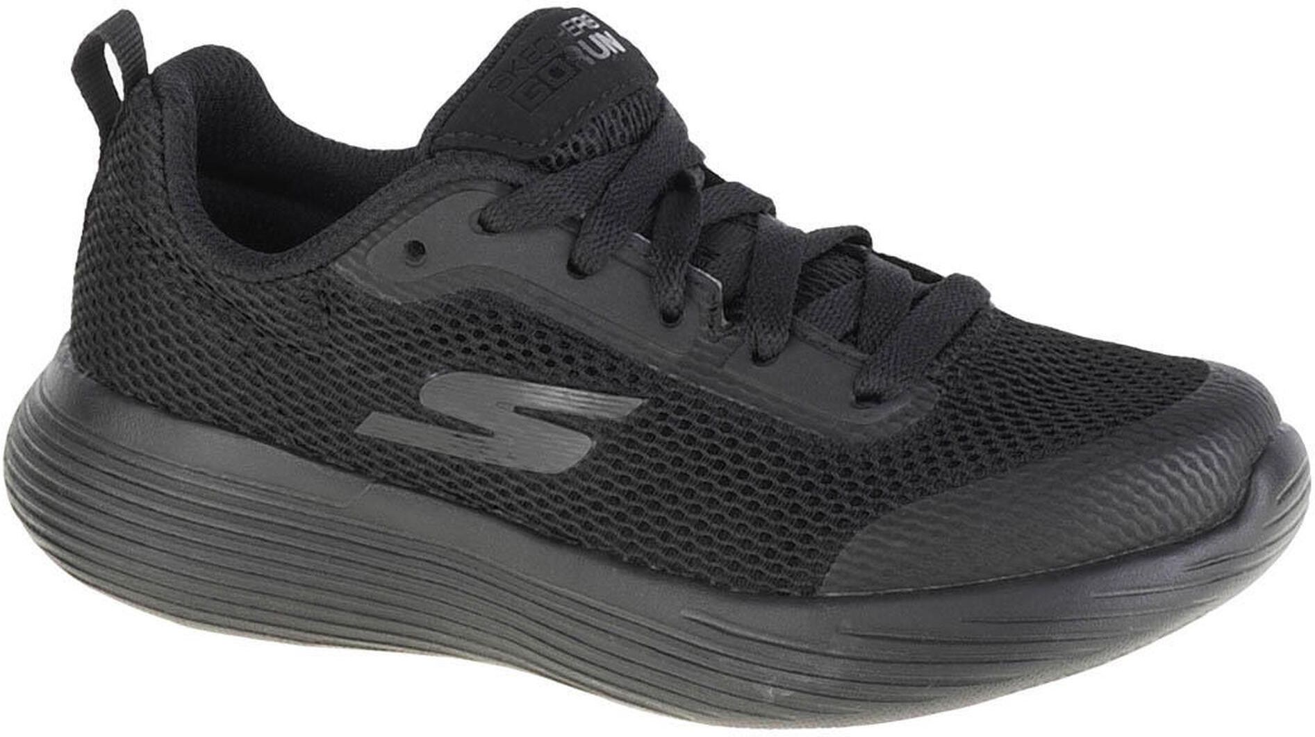 Kids Skechers Go Run 400 V2 - Omega Red/Black Lace Up Trainers