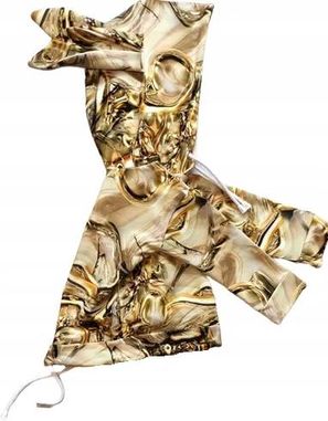 Bluza Złota Abstrakcja rozmiar 164