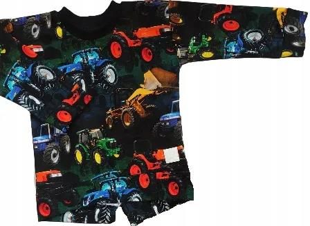Bluza kolorowe traktory rozmiar 122