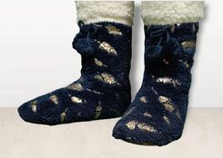 Zdjęcie SKARPETY KAPCIE GRANATOWE PIÓRA ROZMIAR 38-39 - Gostynin