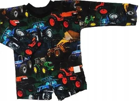 Bluza kolorowe traktory rozmiar 110