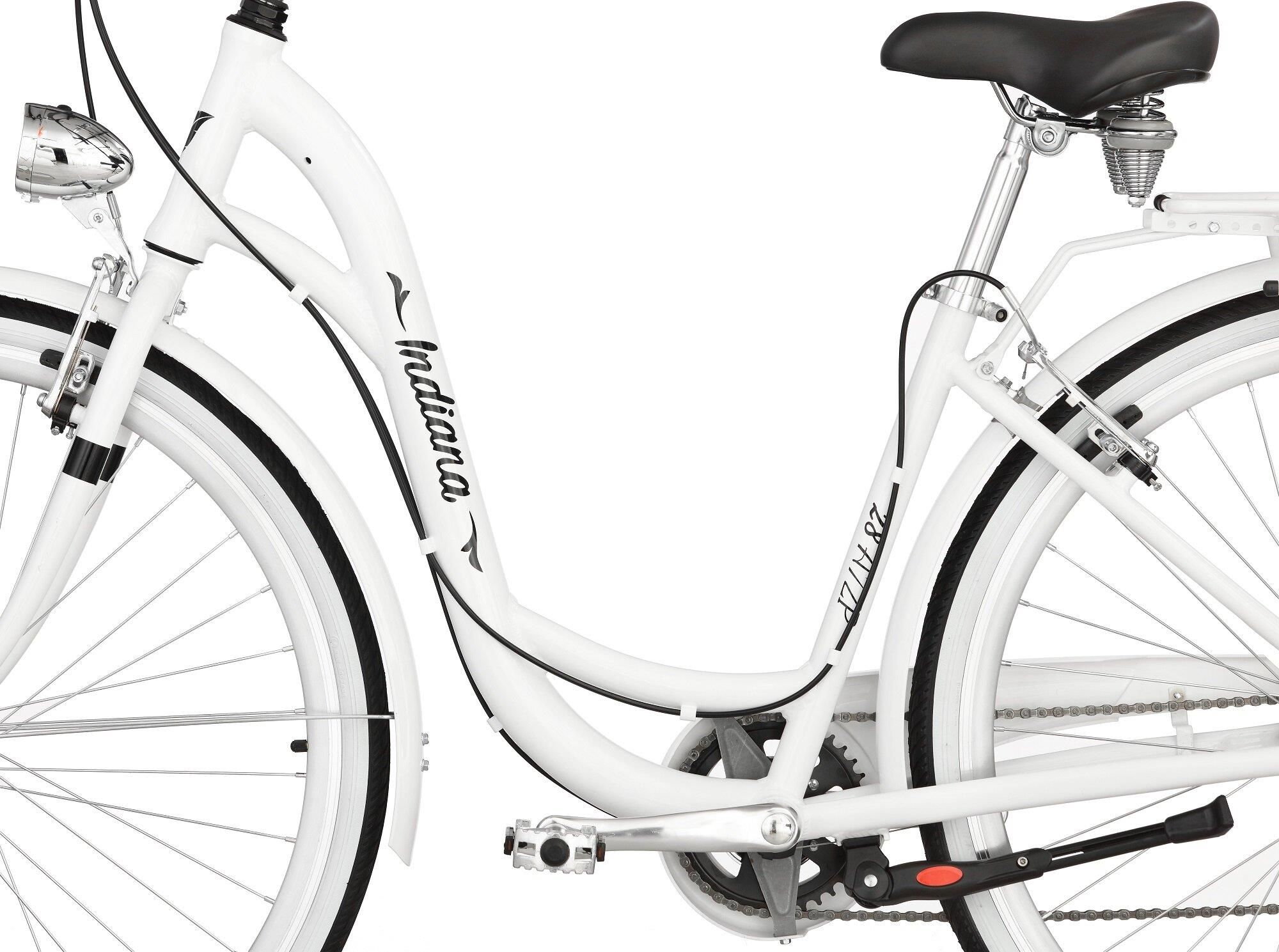 Indiana Moena A7Zp Biały 28 2023 Rowery Miejskie Damskie Ceny i