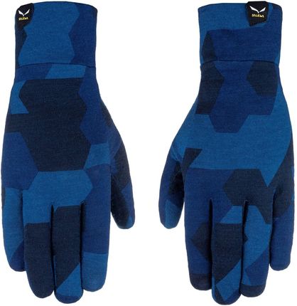 Rękawice Salewa Cristallo Liner Gloves - navy camou