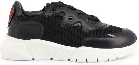 Sneakersy marki Love Moschino model JA15153G1BIM kolor Czarny. Obuwie Damskie. Sezon: Jesień/Zima