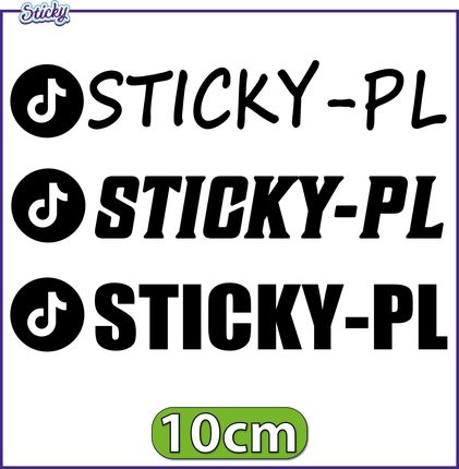 Sticky Studio Naklejka Nick Tik Tok 15cm