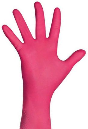 Vanity Rękawiczki Nitrylowe Różowe 100szt. Rozmiar M