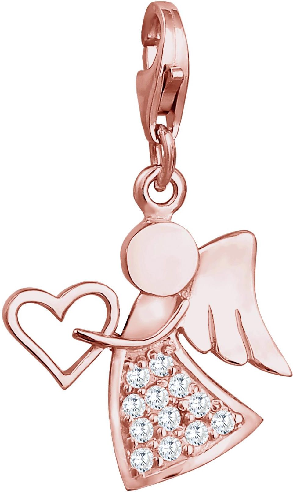 Nenalina Pendentif Charm Love To Dance 925 Argent - Breloque Pour Bracelet