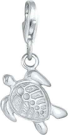 Nenalina Uroki Ladies Charm Pendant Turtle Animal w 925 Sterling Silver Wisiorki Damski