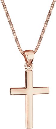 Elli Naszyjnik Damski symbol krzyża Basic w srebrze próby 925 Sterling Silver Naszyjniki