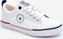 Zdjęcie Męskie Skórzane Trampki Big Star LL174209 Białe : Rozmiar - 41 - Luboń
